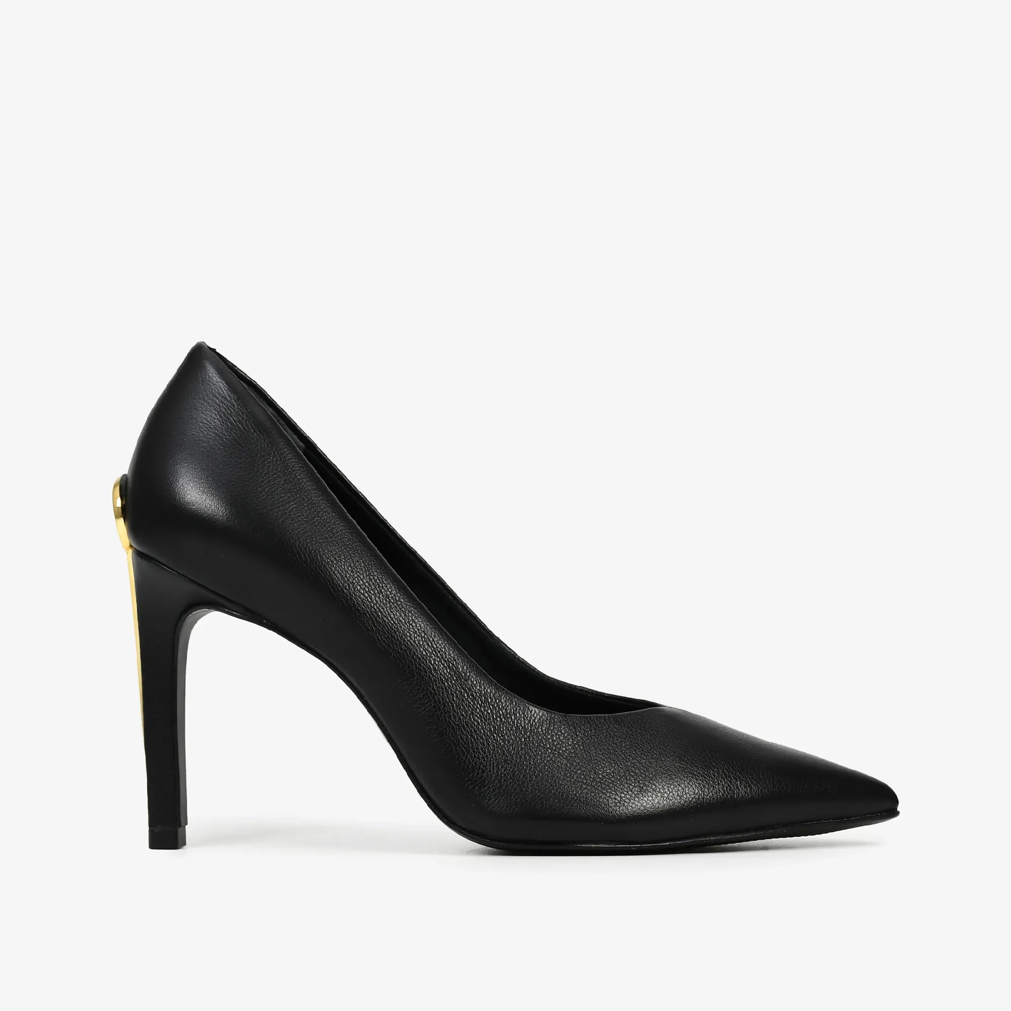 Scarpin Mandala JB Preto Couro — imagem 1