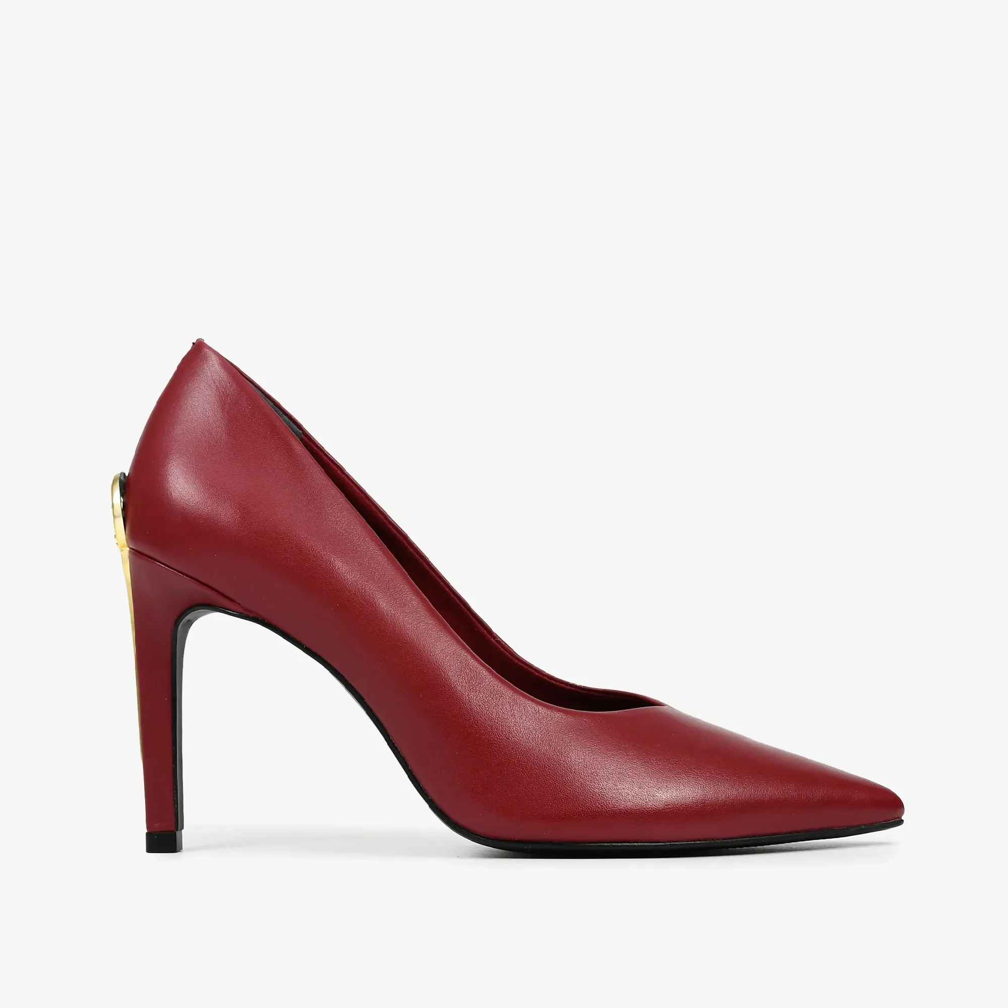 Scarpin Mandala JB Vinho Cabernet Couro — imagem 1