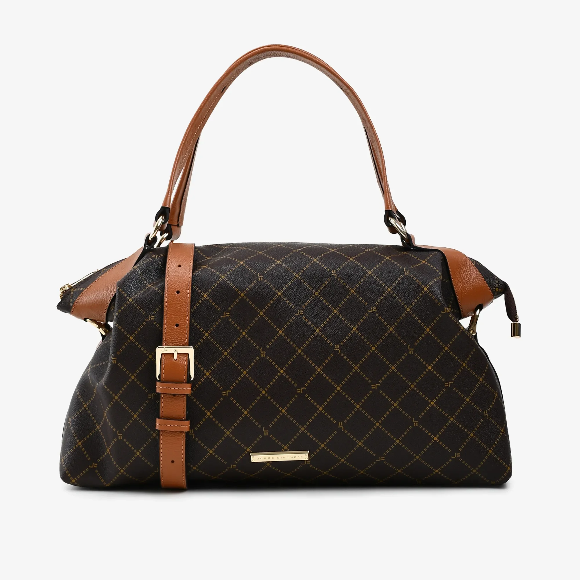 Bolsa Tote Monograma Marrom — imagem 1