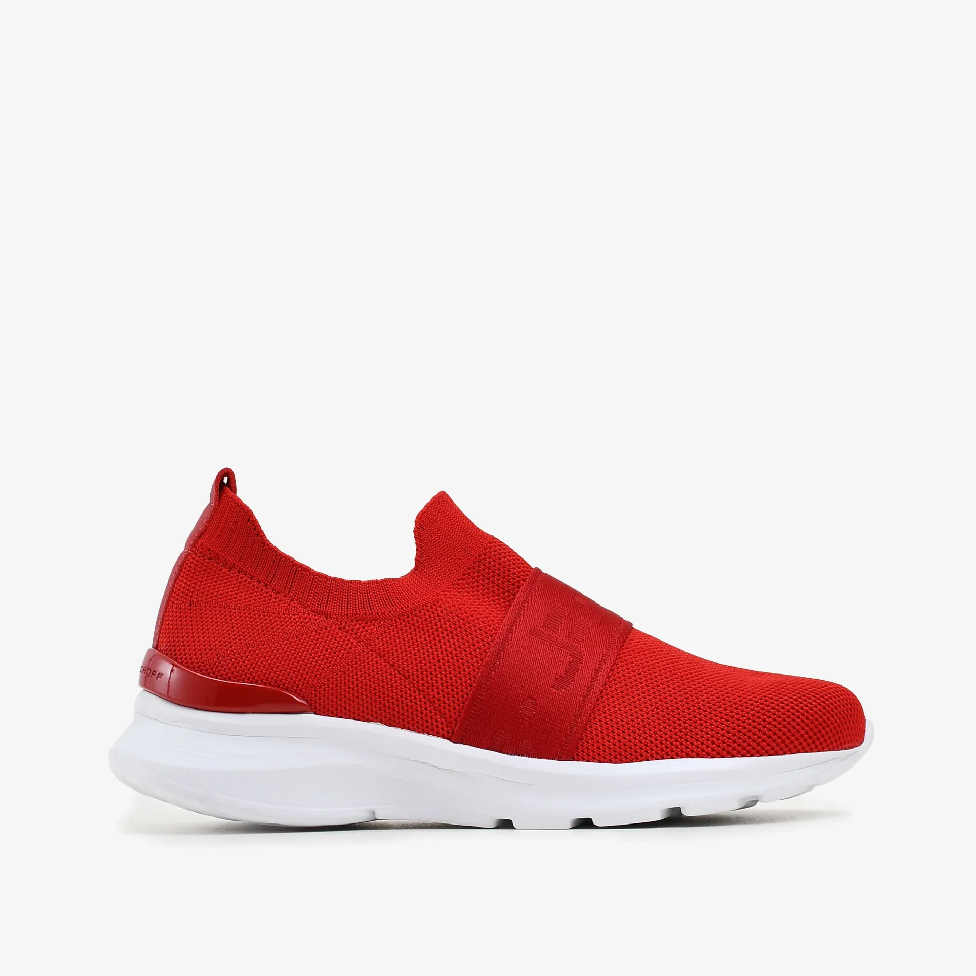Tênis Vermelho Cereja Tecido — imagem 1