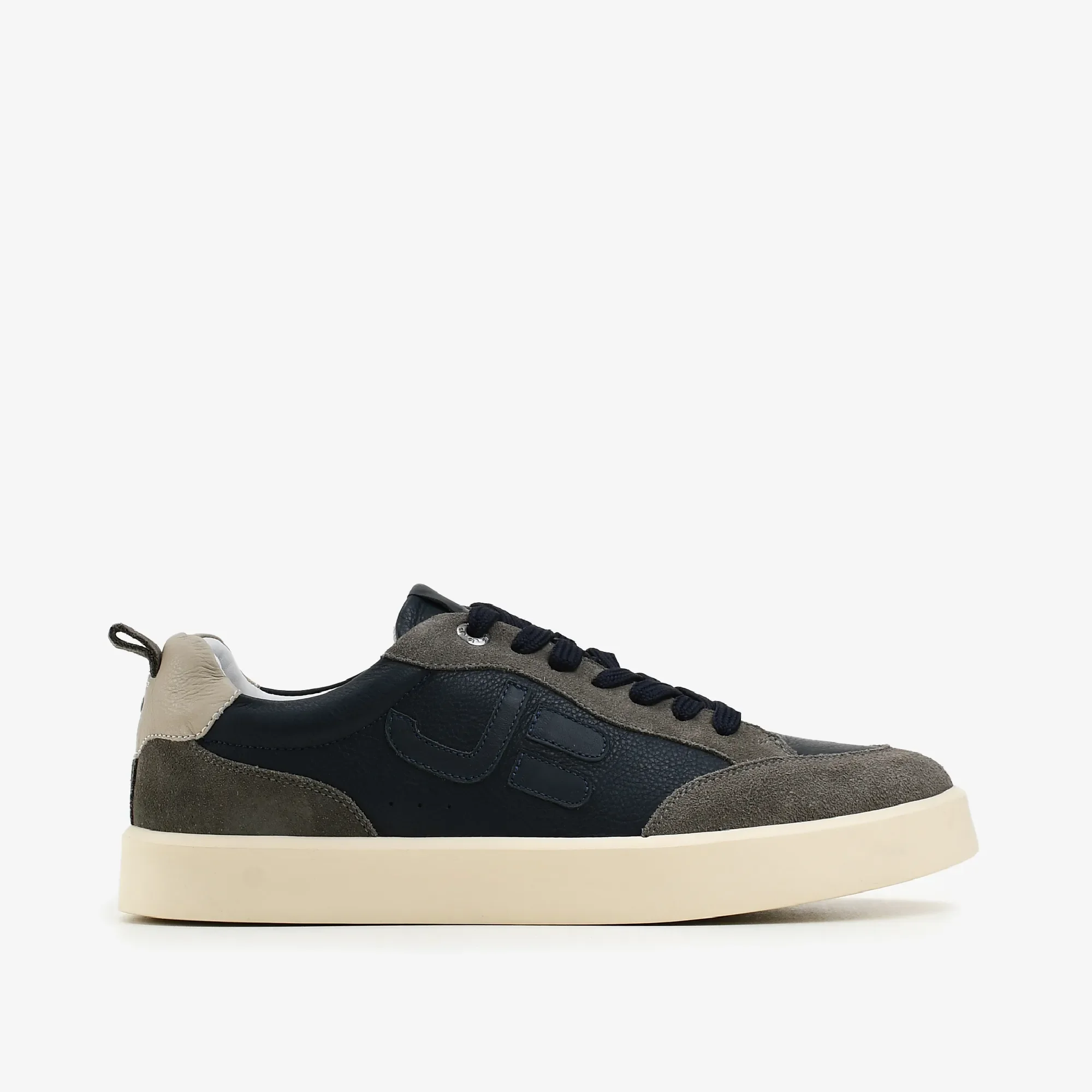 Tênis Masculino Marinho Blue Couro — imagem 1