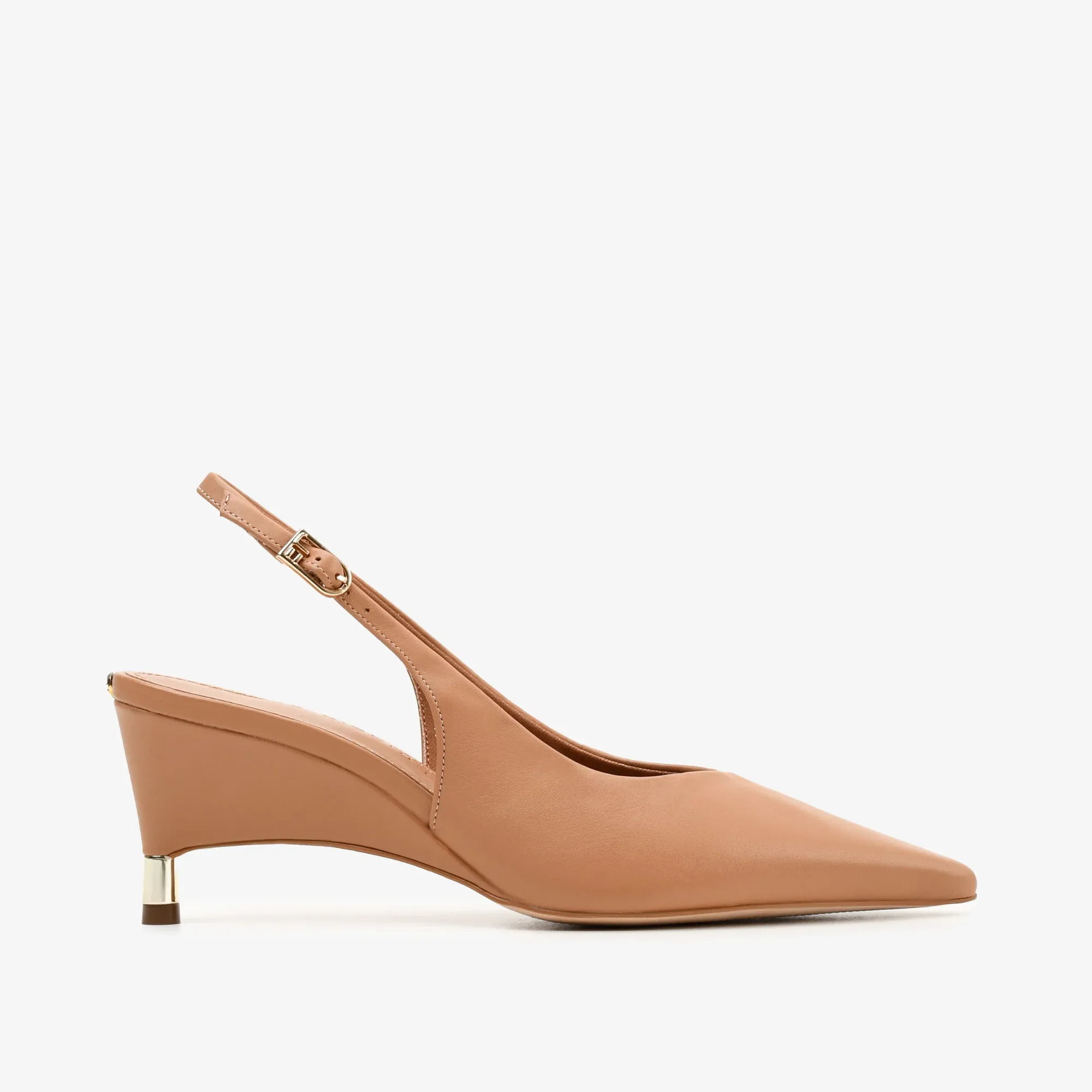 Slingback Caramelo Álamo Couro — imagem 1