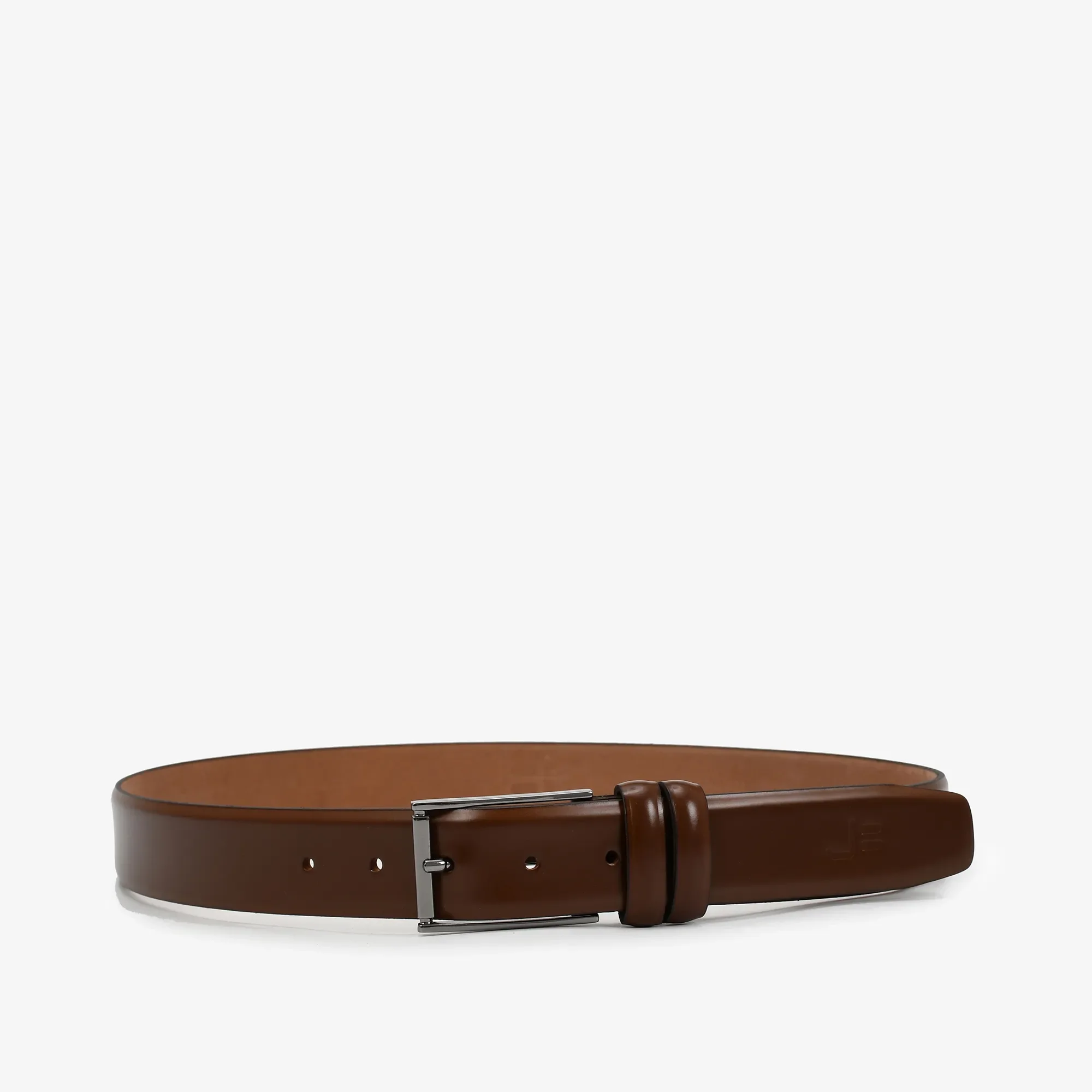 Cinto Masculino Caramelo Tabaco Couro — imagem 1