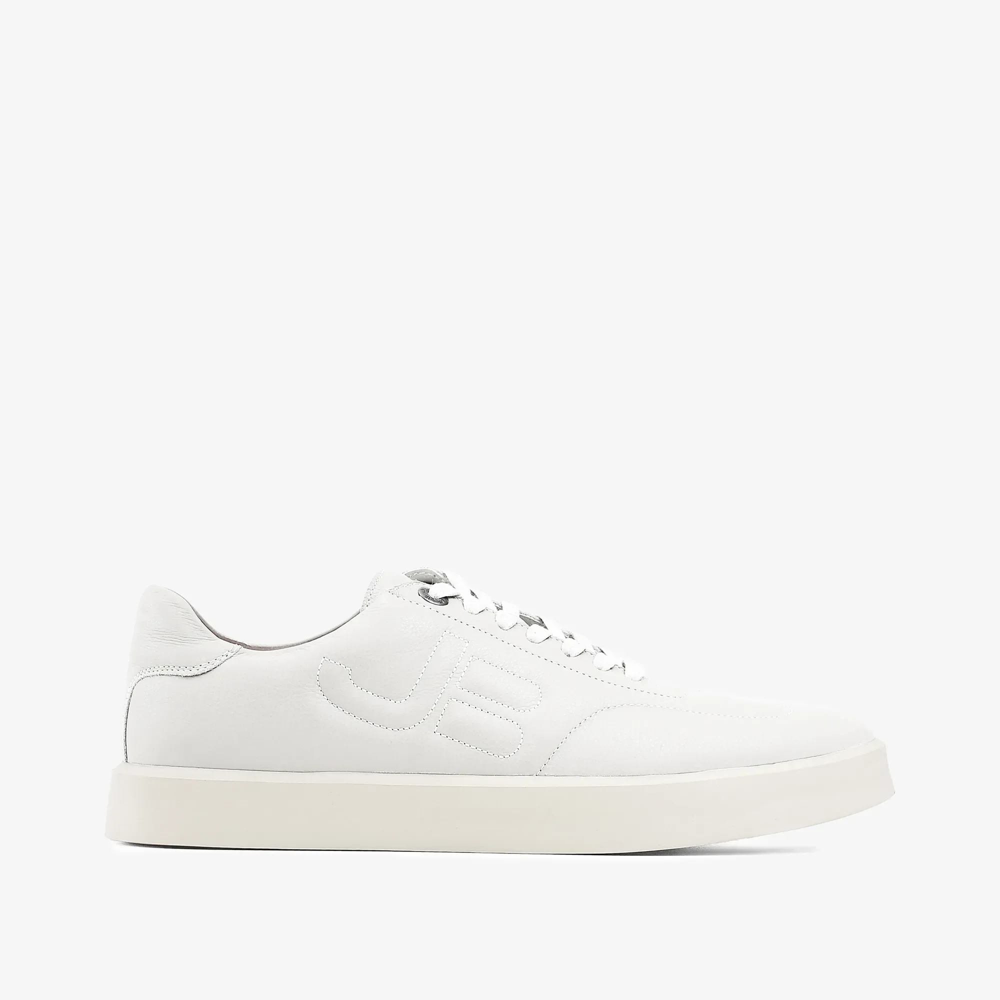 Tênis Masculino Branco Couro