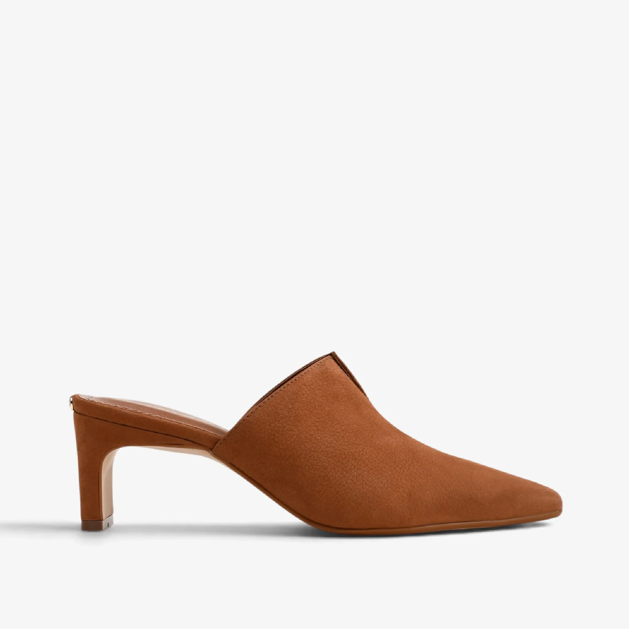 Mule Caramelo Mascavo Nobuck — imagem 1
