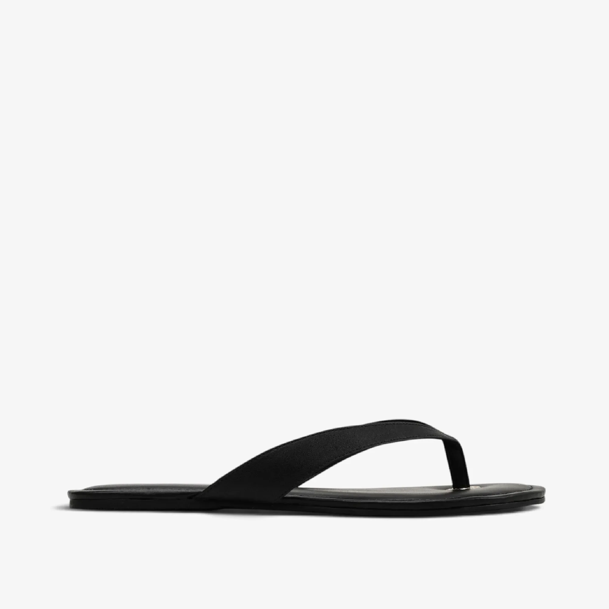 Chinelo Preto Couro — imagem 1