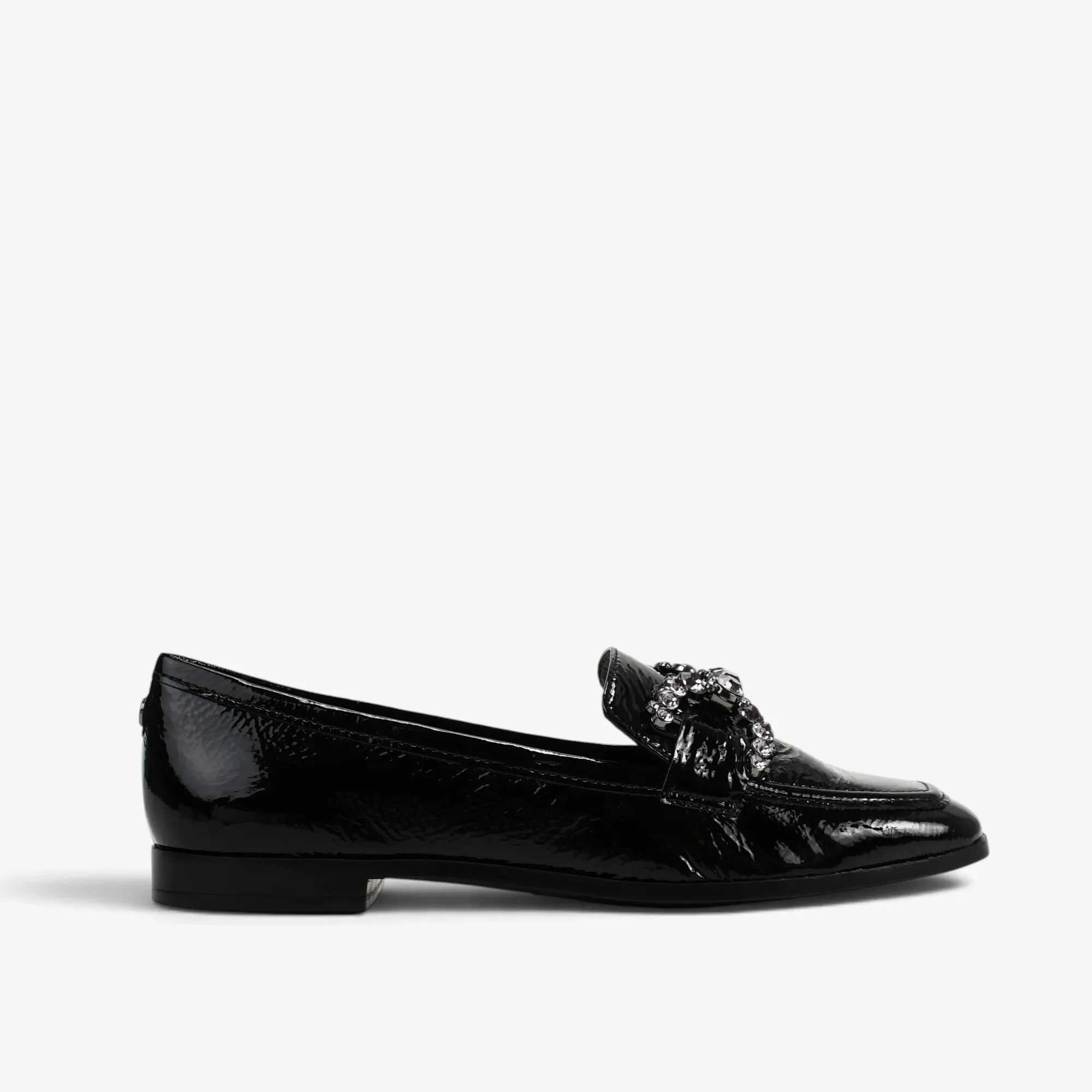Loafer Pedraria Preto Verniz — imagem 1