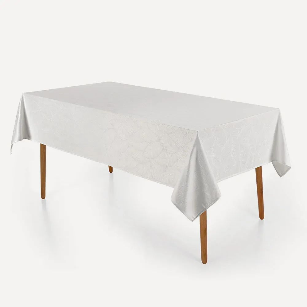 Toalha de Mesa Retangular 8 Lugares Tilia Branco — imagem 1