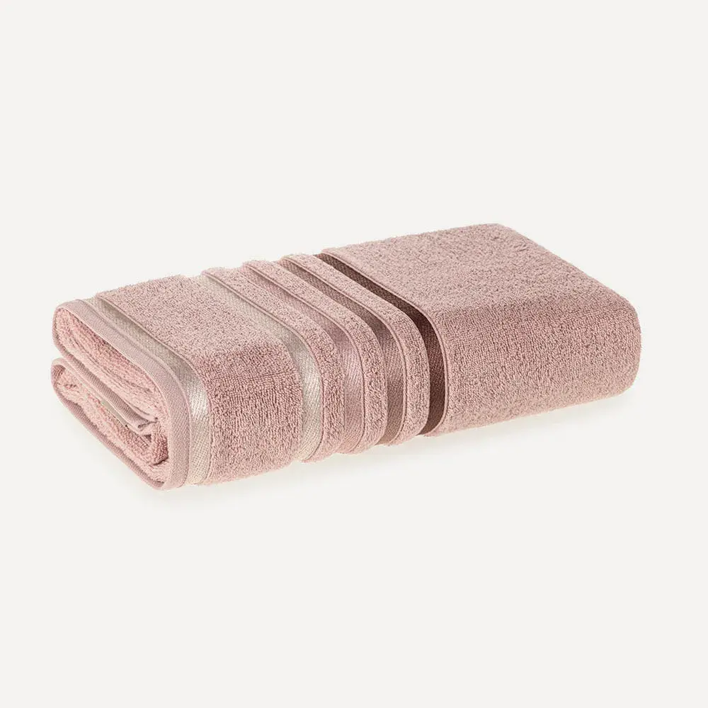 Toalha Fio Penteado Lumina Pétala / Rosa