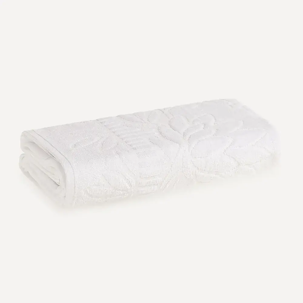 Toalha 100% Algodão Lotus Branco