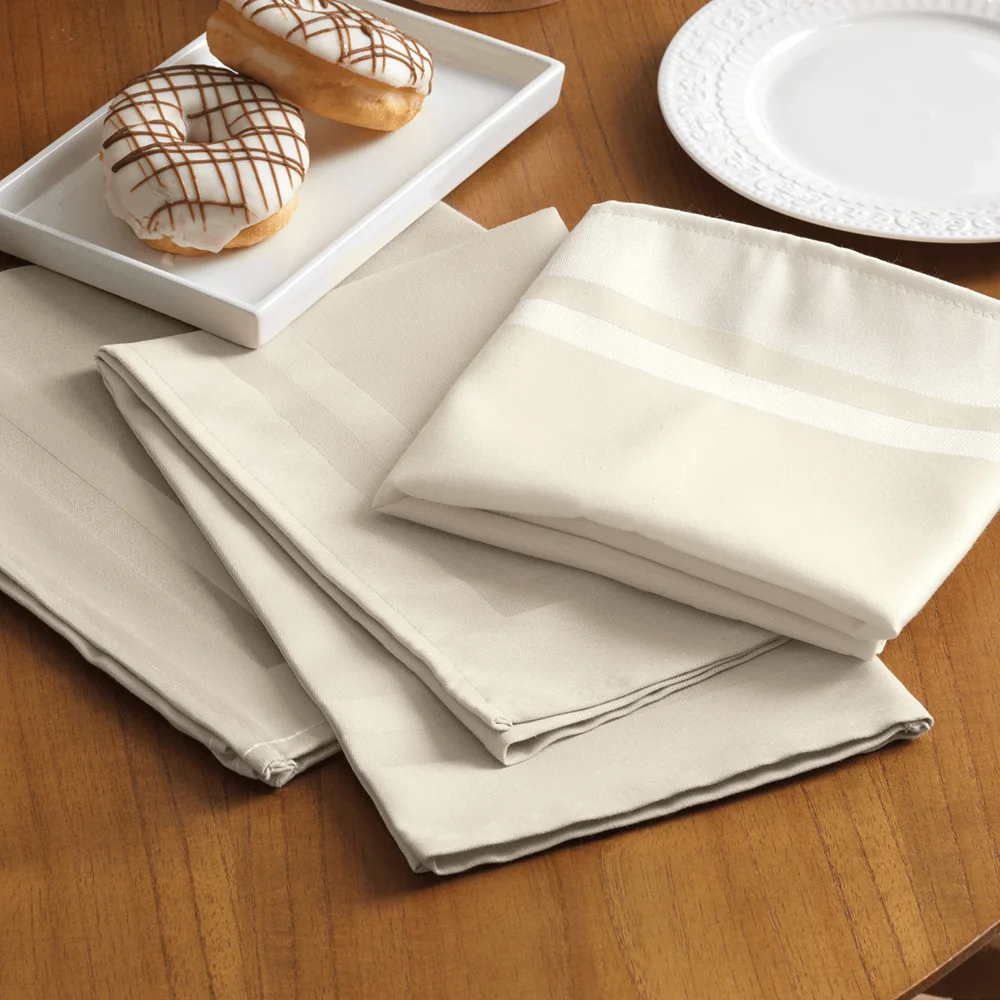 Kit 2 Guardanapos de Tecido Gourmet Pérola — imagem 1