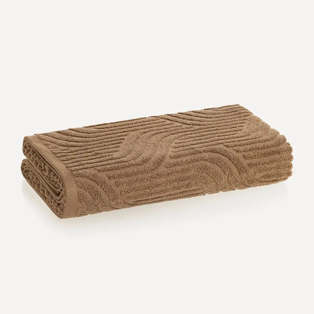 Toalha 100% Algodão Fio Penteado Nero Olho De Tigre