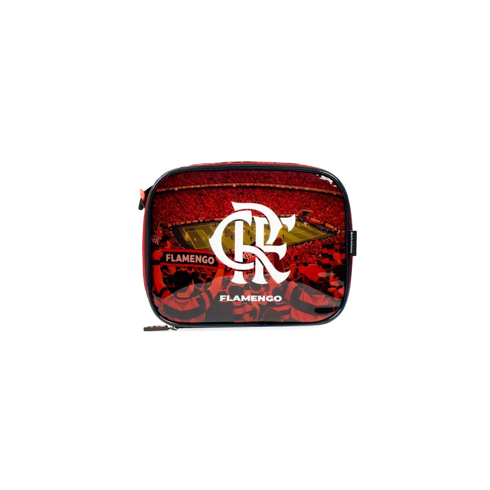 Lancheira Térmica Escolar Flamengo Estádio Vermelho