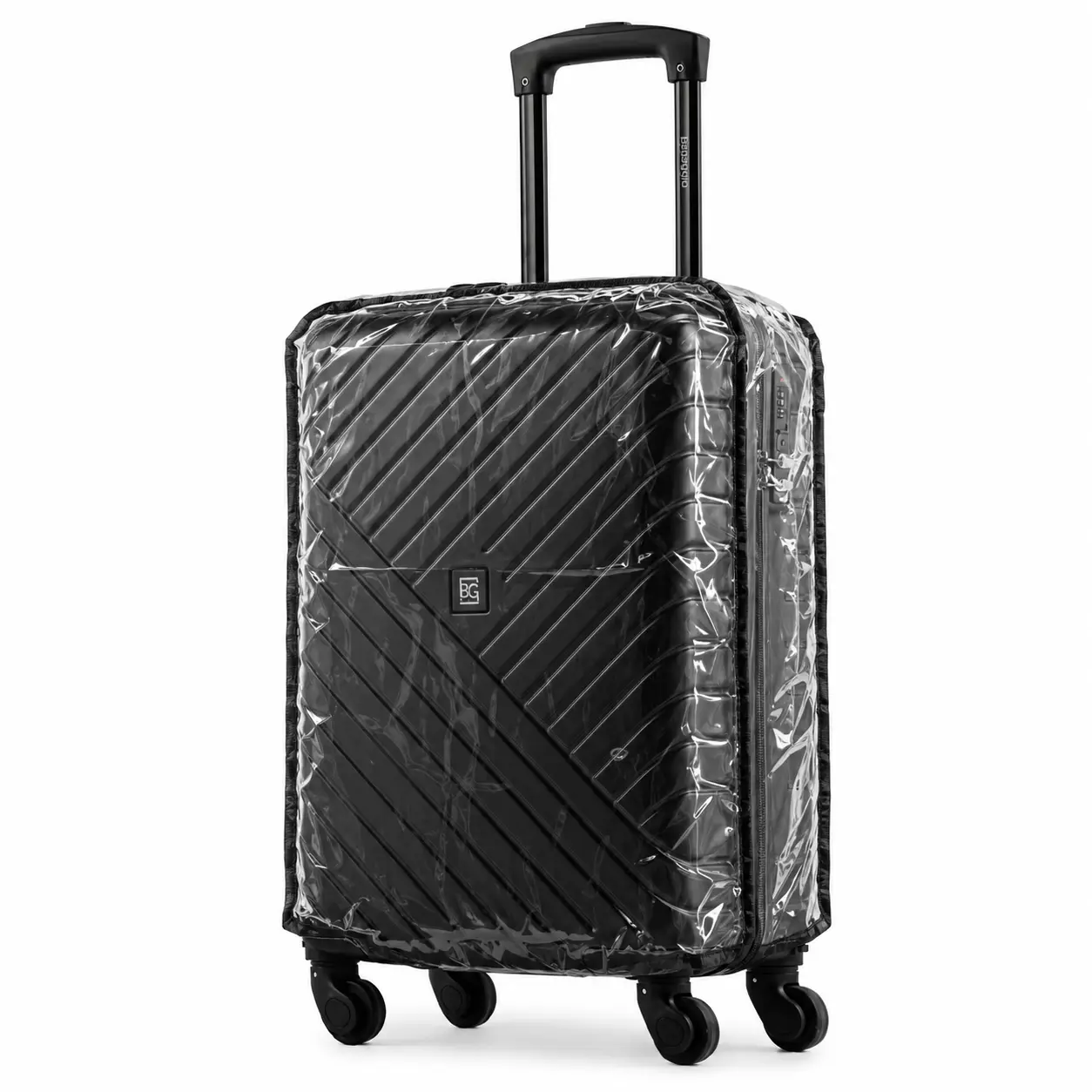 Capa de Mala Pequena em PVC Transparente