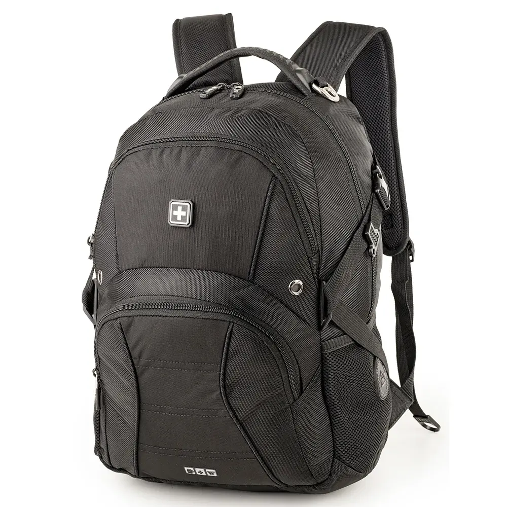 Mochila Masculina para Notebook SwissOne Ballens Preta