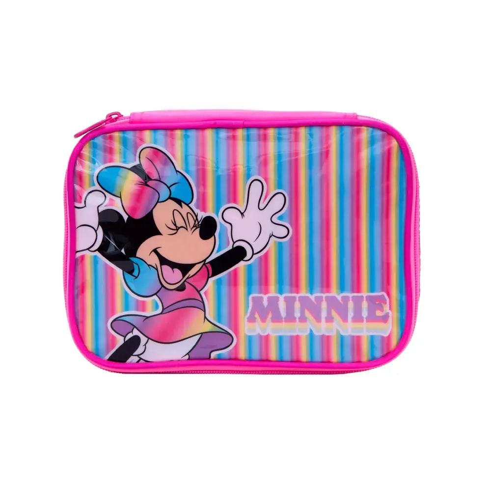 Estojo Escolar Feminino Minnie Rosa