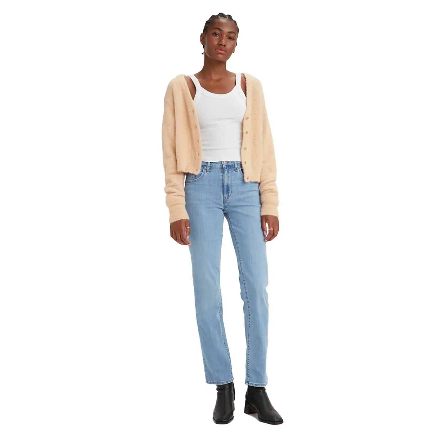 Calça Jeans Levi's® 724 High Rise Straight — imagem 1