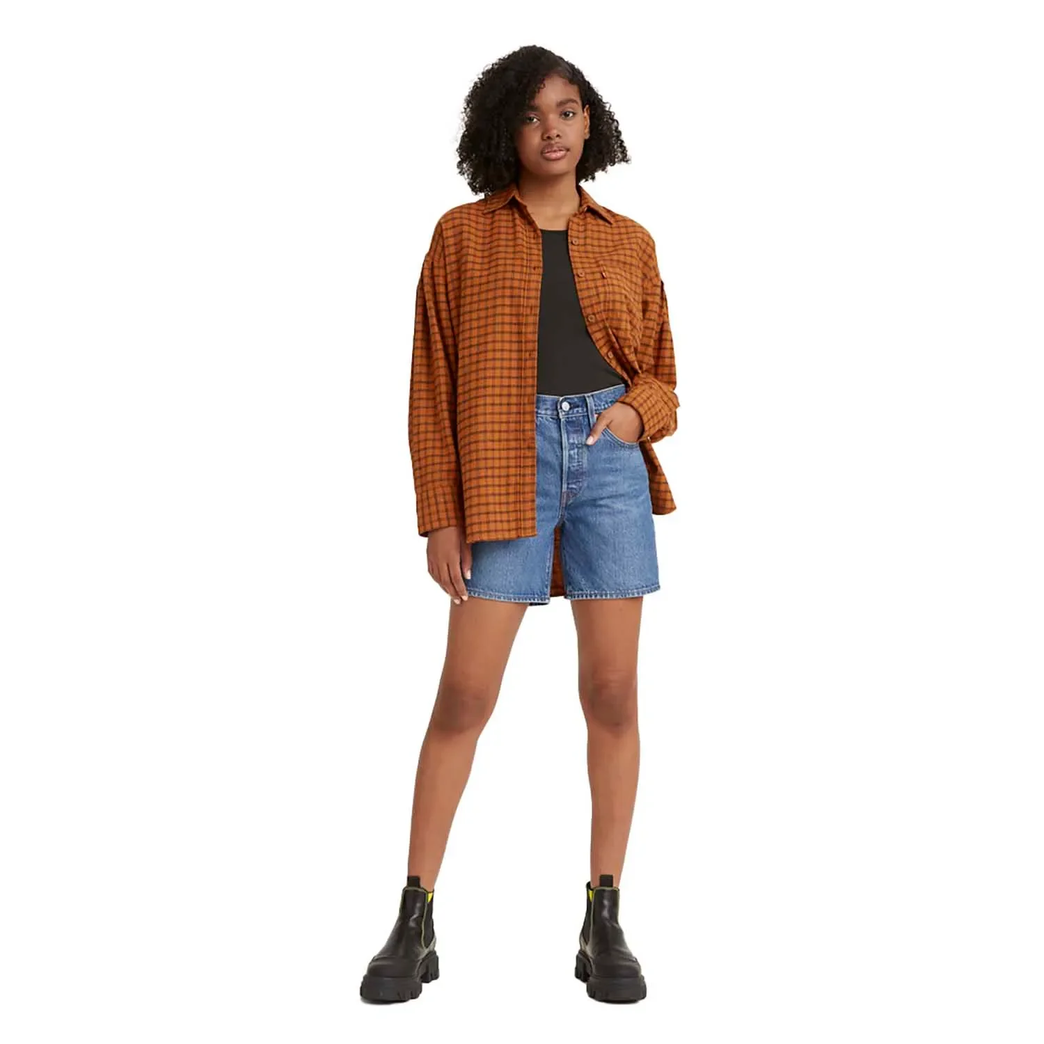 Shorts Jeans Levi's® 501 Mid Thigh Short — imagem 1
