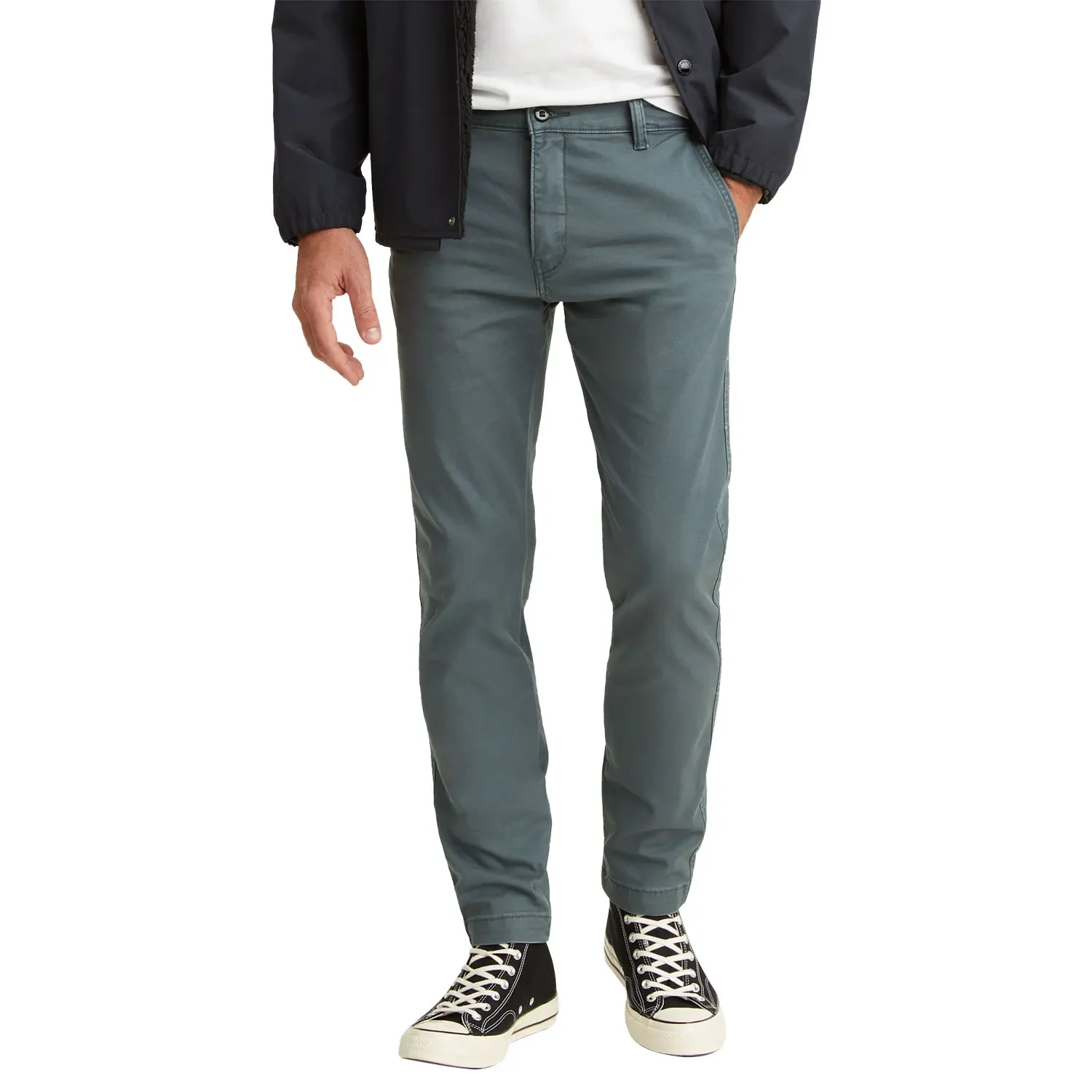 Calça Levi's® XX Chino Standard Taper Cinza — imagem 1