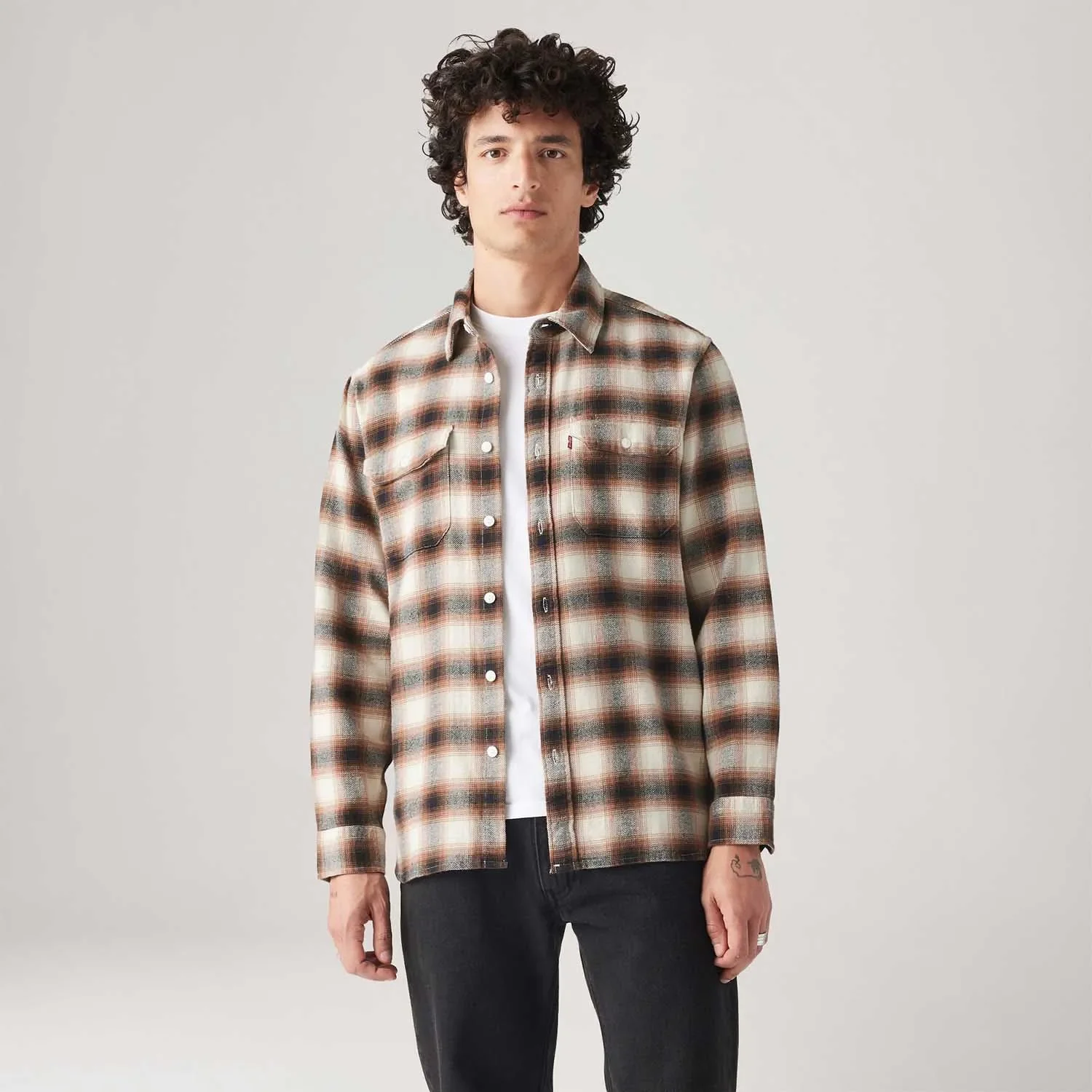Camisa Levi's® Jackson Worker Manga Longa — imagem 1