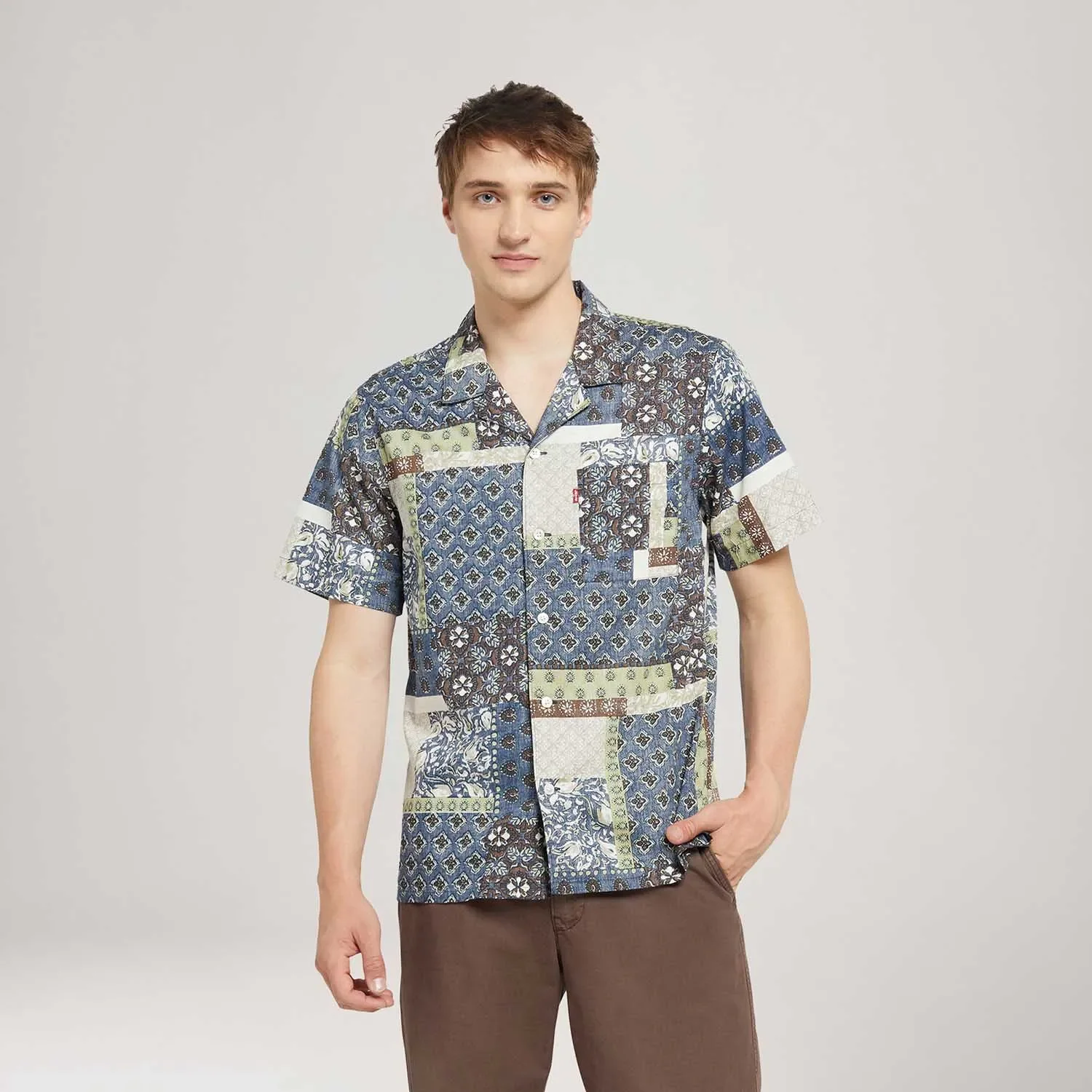 Camisa Levi's® The Sunset Camp Manga Curta — imagem 1