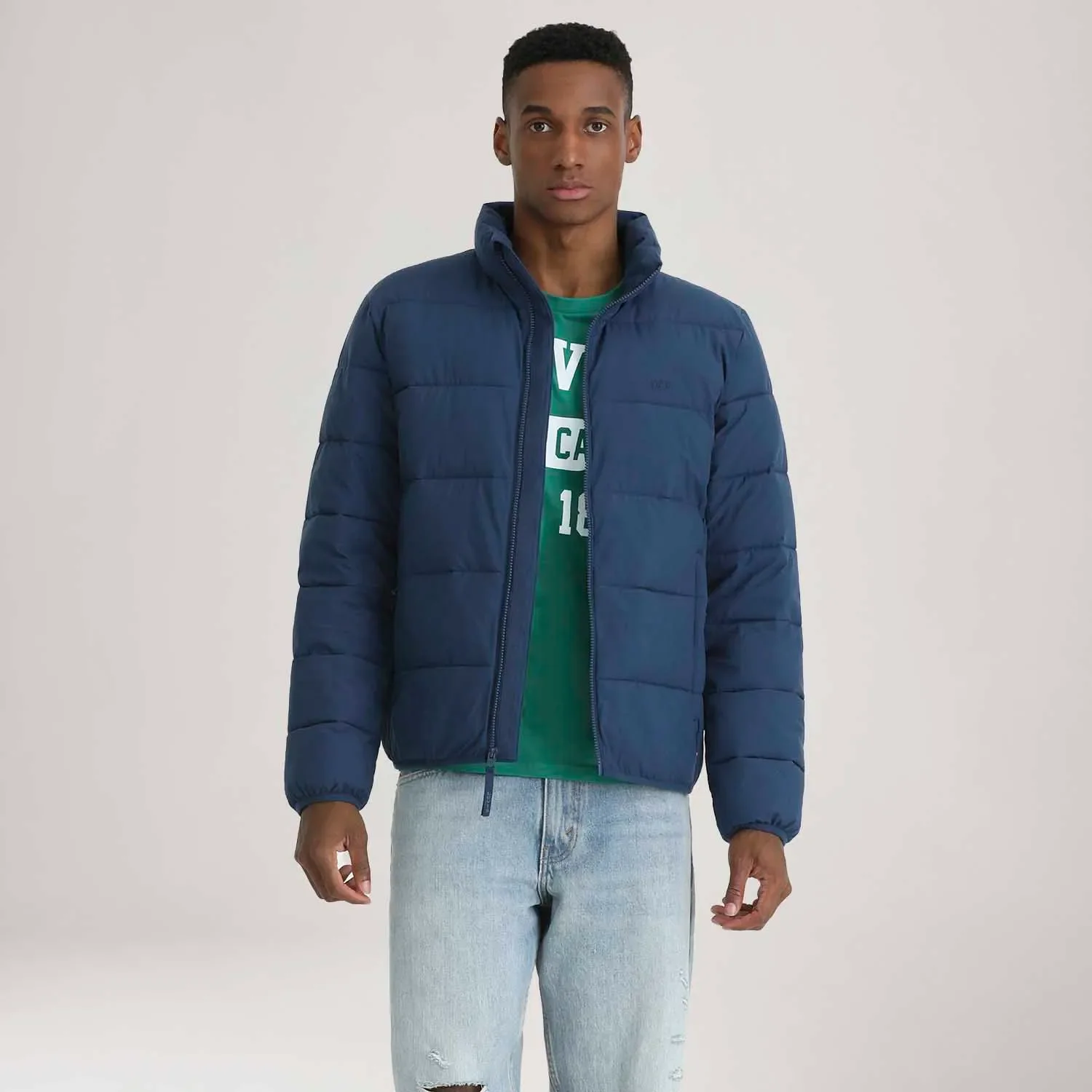 Jaqueta Puffer Levi's® Packable Quilted Azul — imagem 1