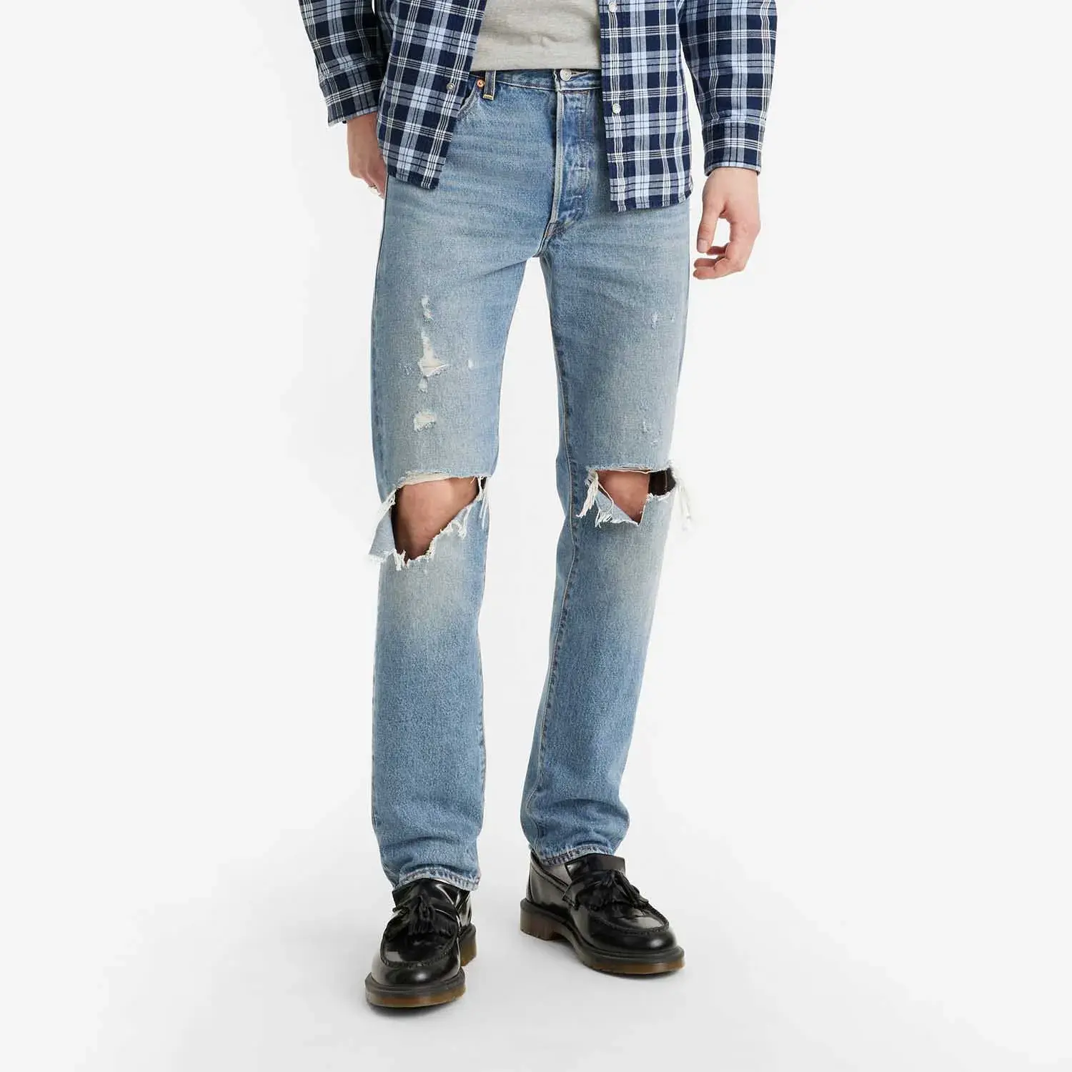 Calça Jeans Levi's 501 '54 Lavagem Média