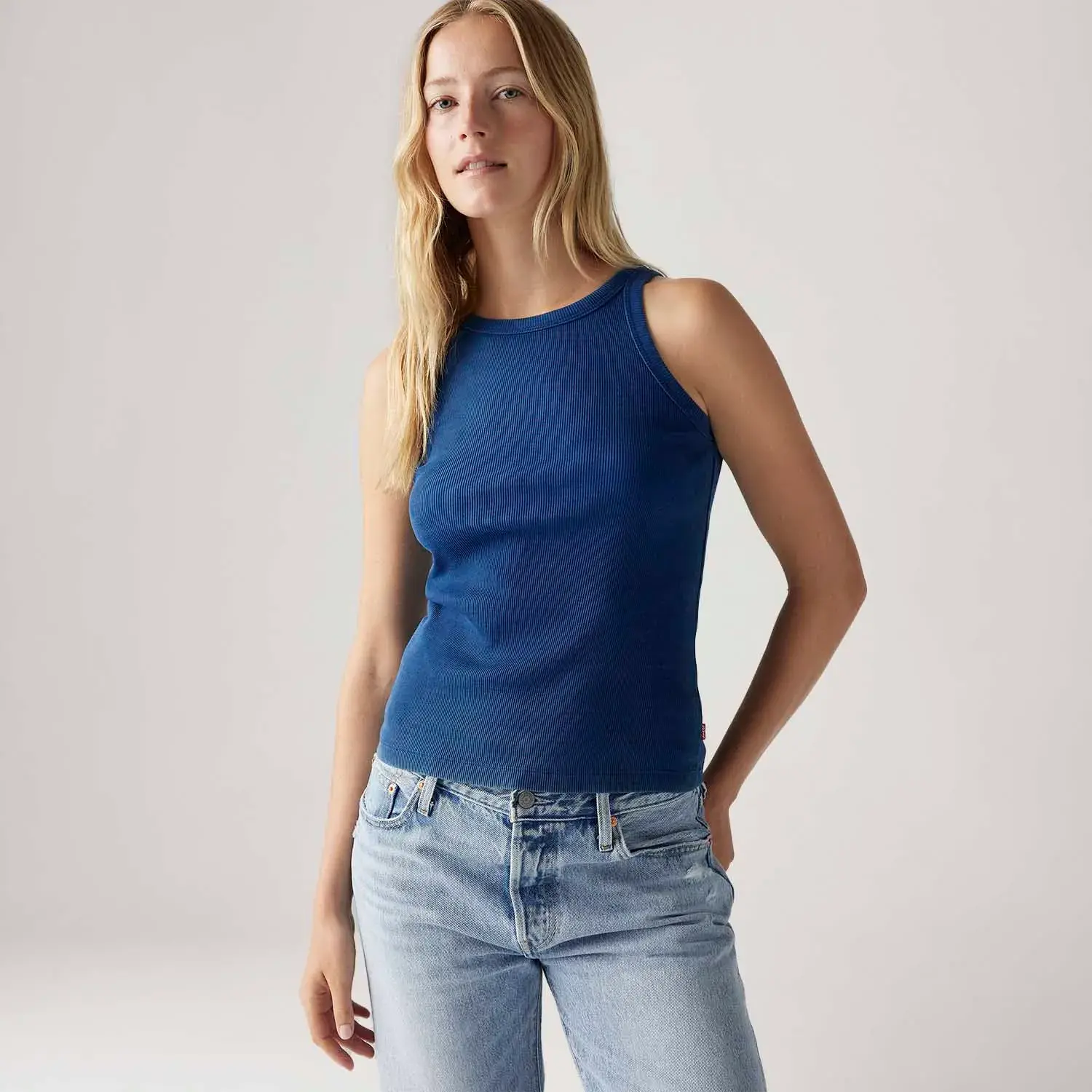 Regata Levi's® Essetial Racer Tank Azul