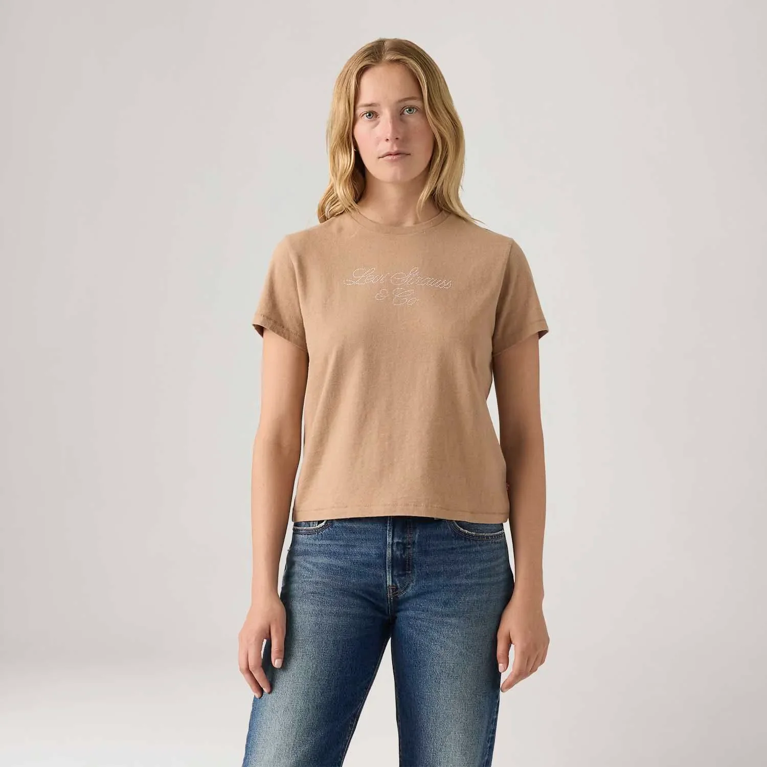 Camiseta Levi's® Graphic Classic Marrom — imagem 1