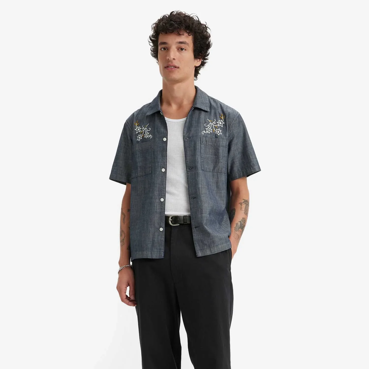 Camisa Levi's® Boxy Manga Curta — imagem 1