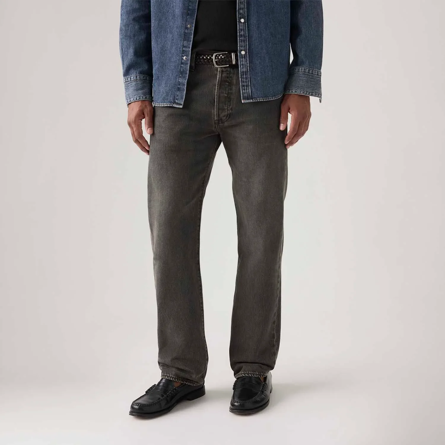 Calça Jeans Levi's® 501® Original Preta — imagem 1