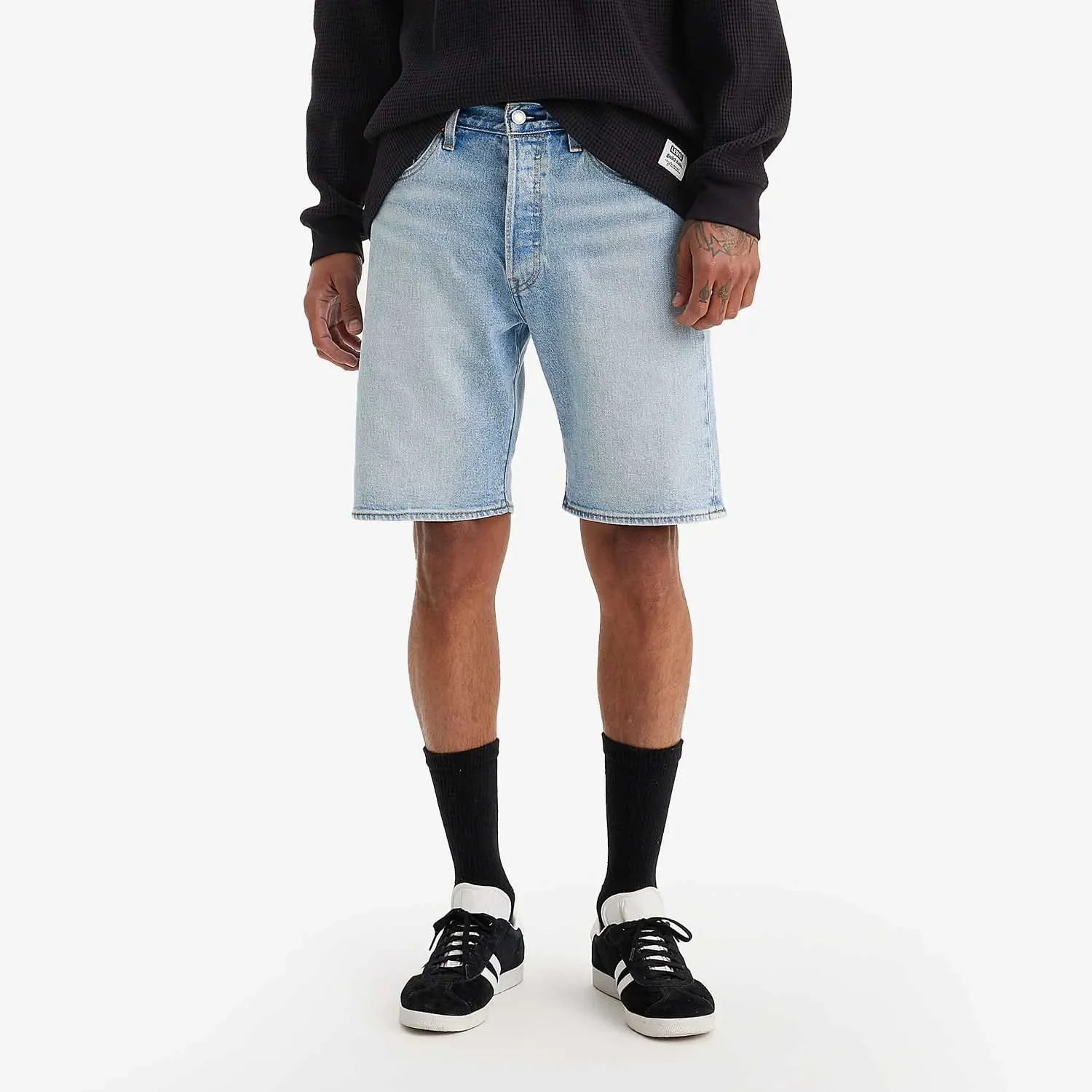 Bermuda Jeans LEVI'S® 501 Original Lavagem Clara — imagem 1