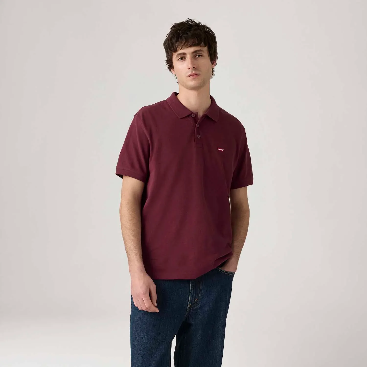 Polo Levi's® Housemark Vermelho — imagem 1