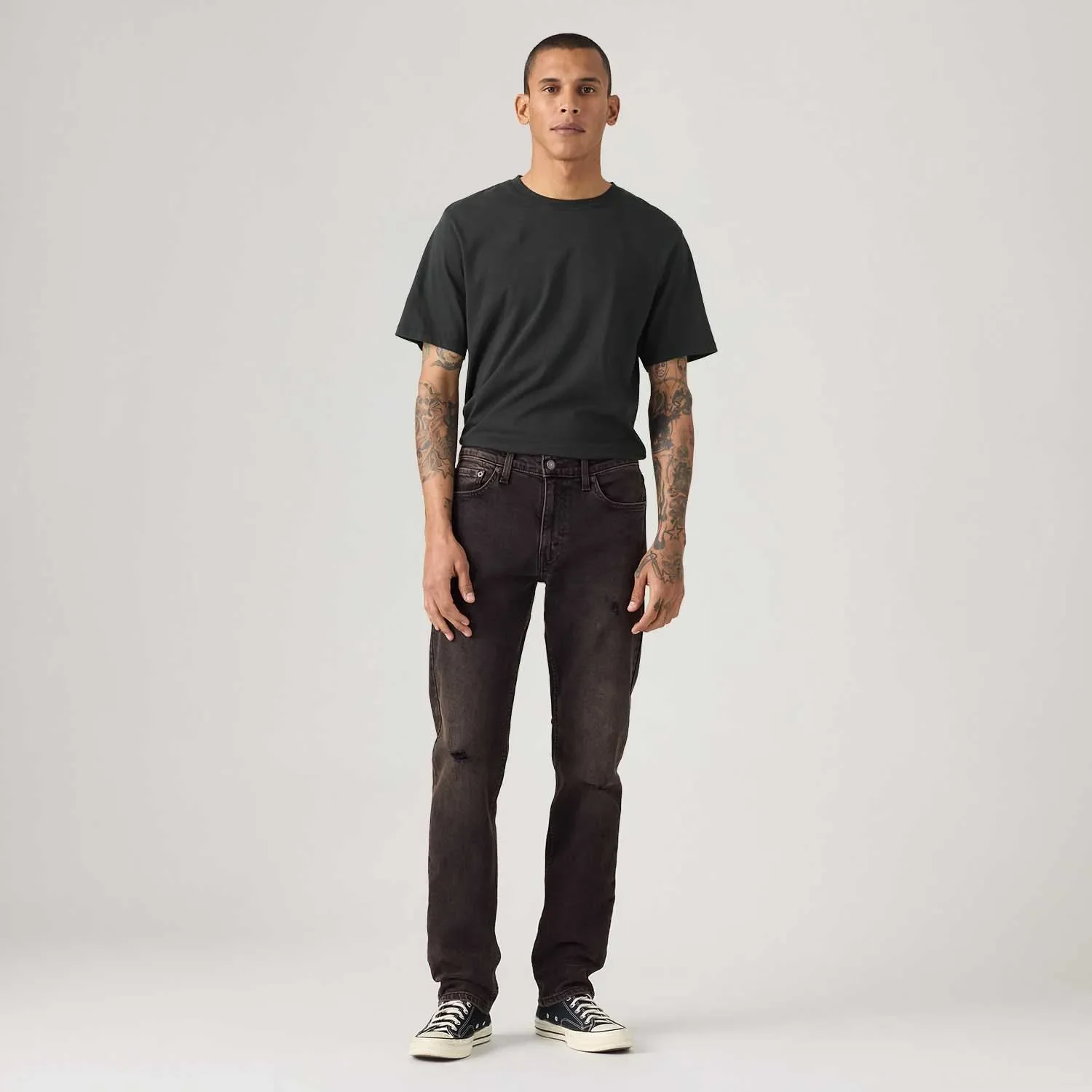 Calça Jeans Levi's® 511® Slim Preta — imagem 1