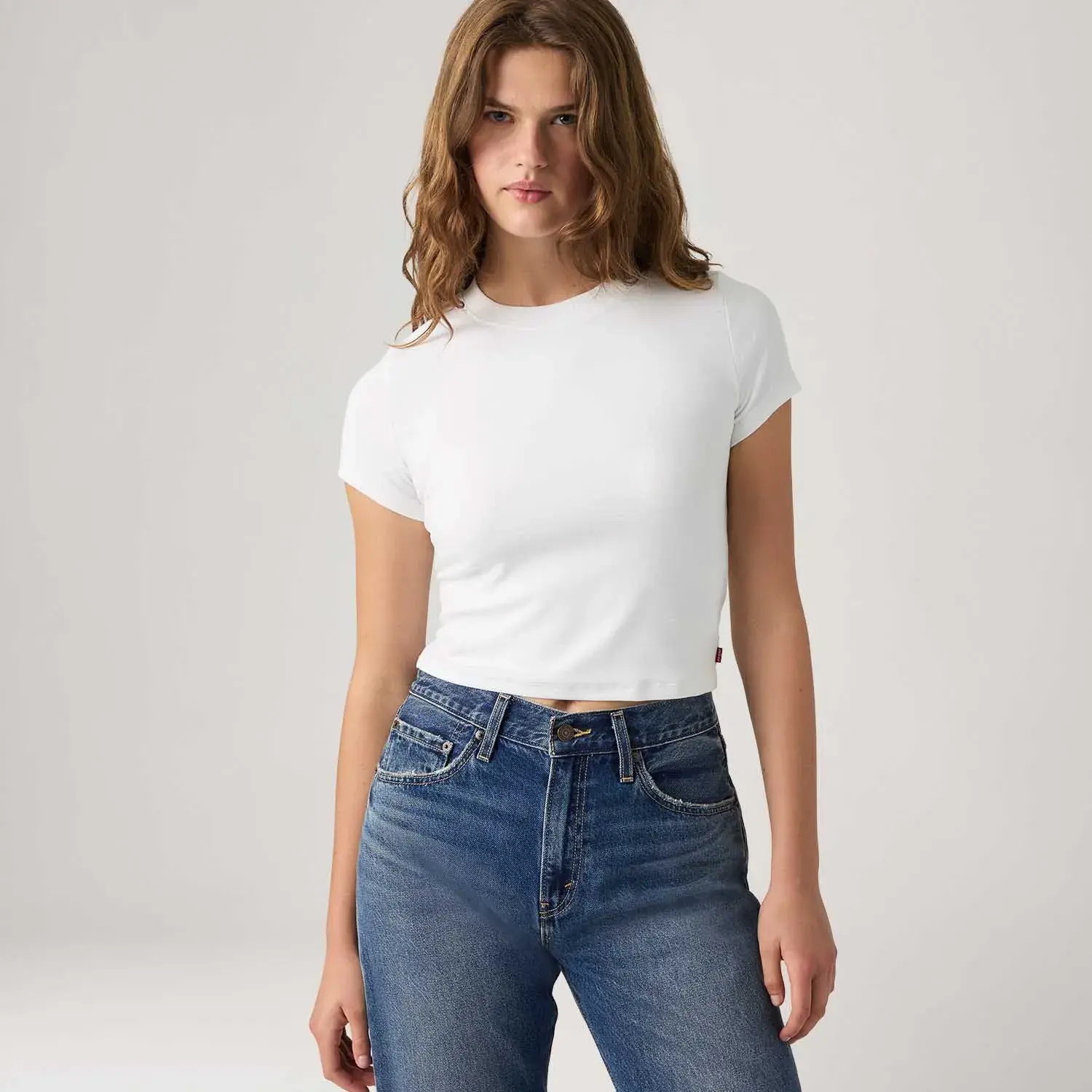 Camiseta Levi's® Essential Baby Branca