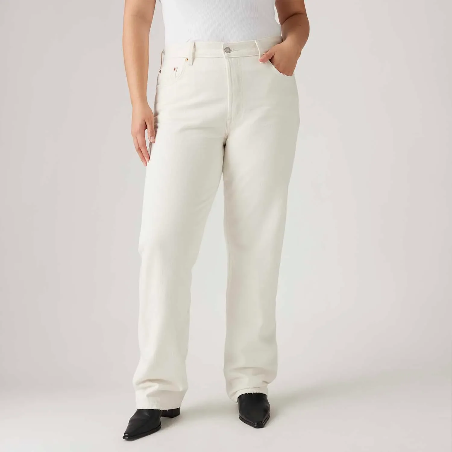 Calça Jeans Levi's® 501®'90s Off White — imagem 1