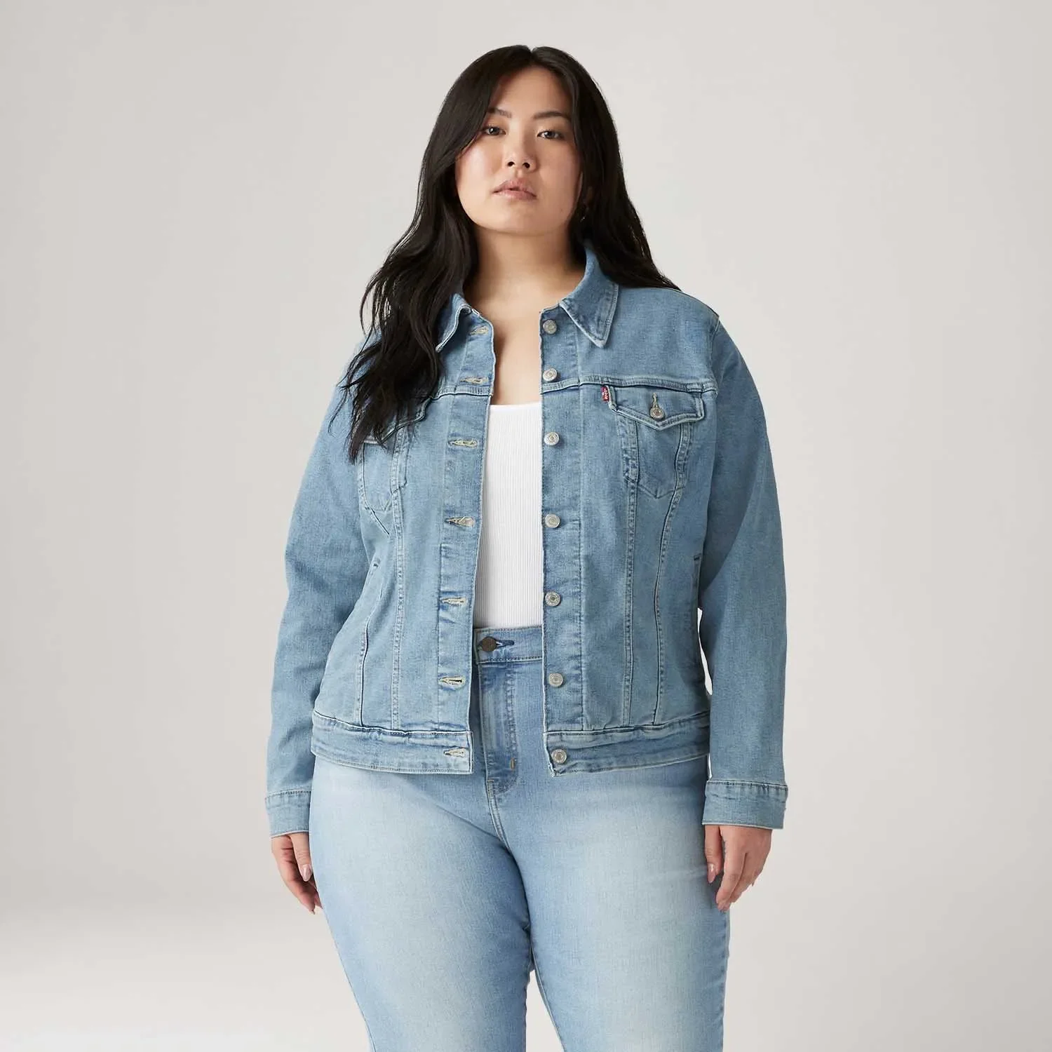 Jaqueta Levi's® Plus Size Original Trucker — imagem 1