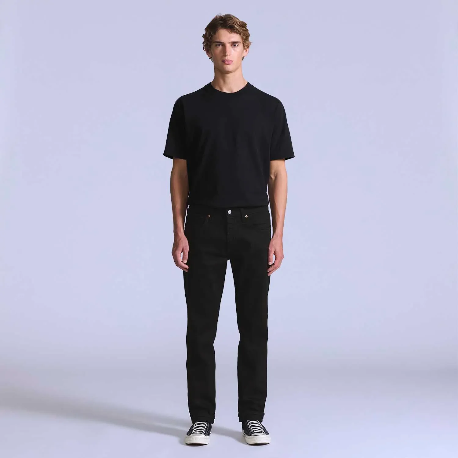 Calça Jeans Levi's® Blue Tab 502® Preta — imagem 1