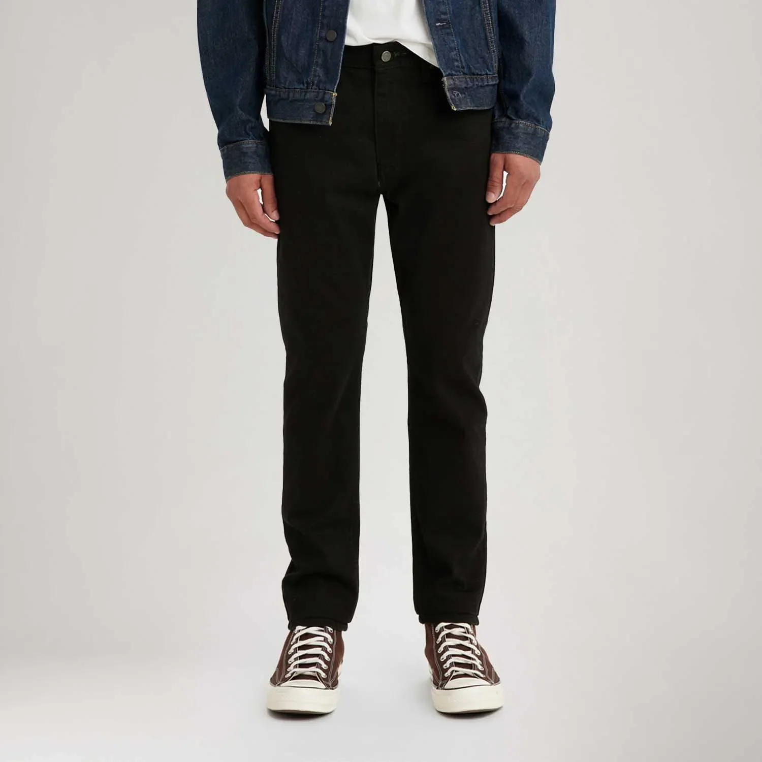 Calça Jeans Levi's® 512® Slim Taper Preta — imagem 1