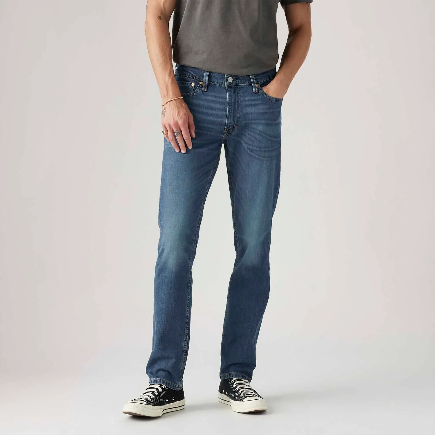 Calça Jeans Levi's® 511 Slim Lavagem Média — imagem 1