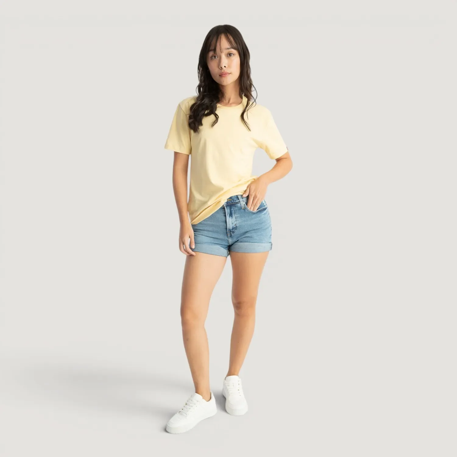 Shorts Jeans Levi's® High Rise — imagem 1