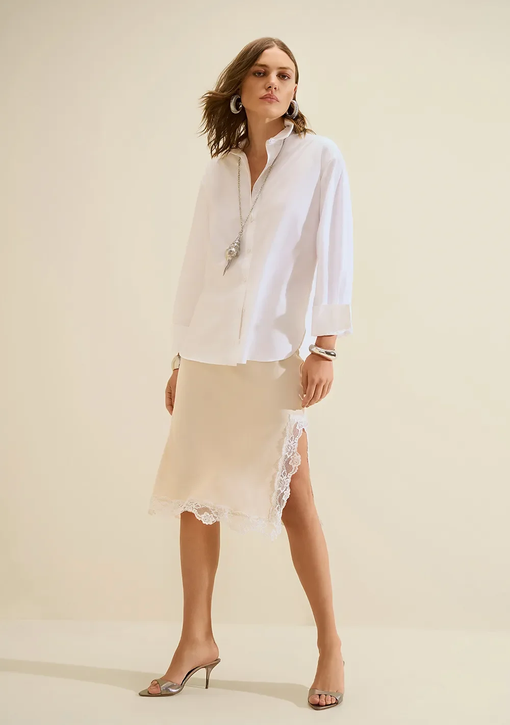 Camisa Social Aeris Branco — imagem 1