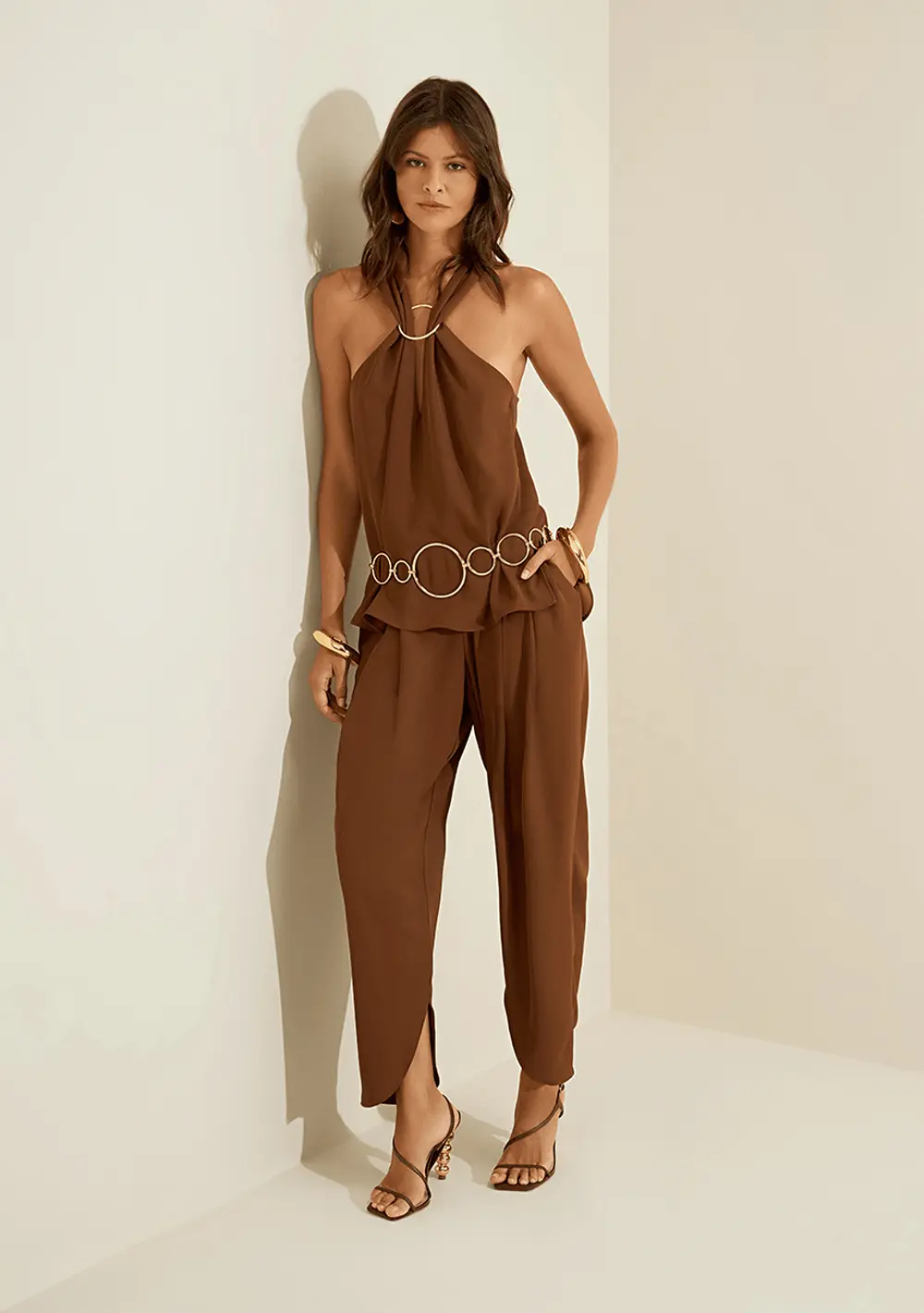 Calça Jogging Moka Marrom