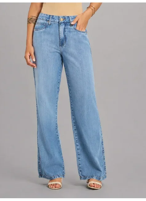 Calça Feminina Wide Leg — imagem 1