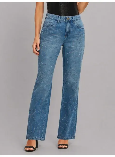 Calça Feminina Reta