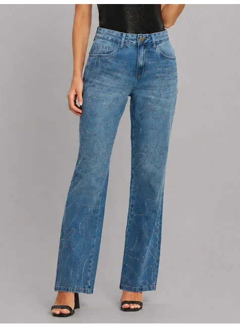 Calça Feminina Reta — imagem 1