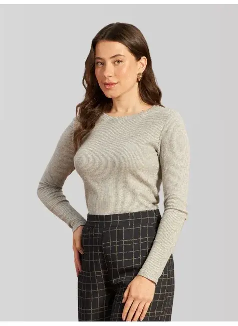 Camiseta Lurex Manga Longa