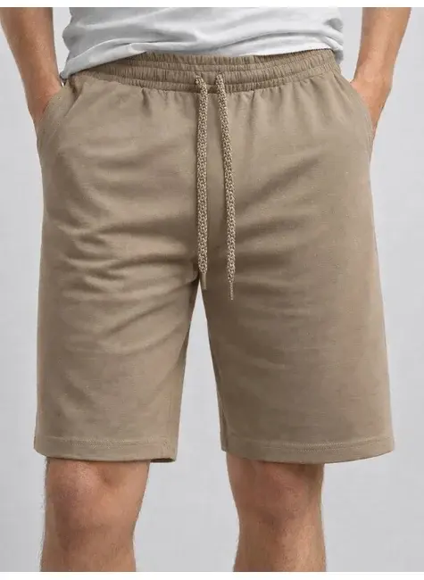 Bermuda Masculina Malha Regular Fit