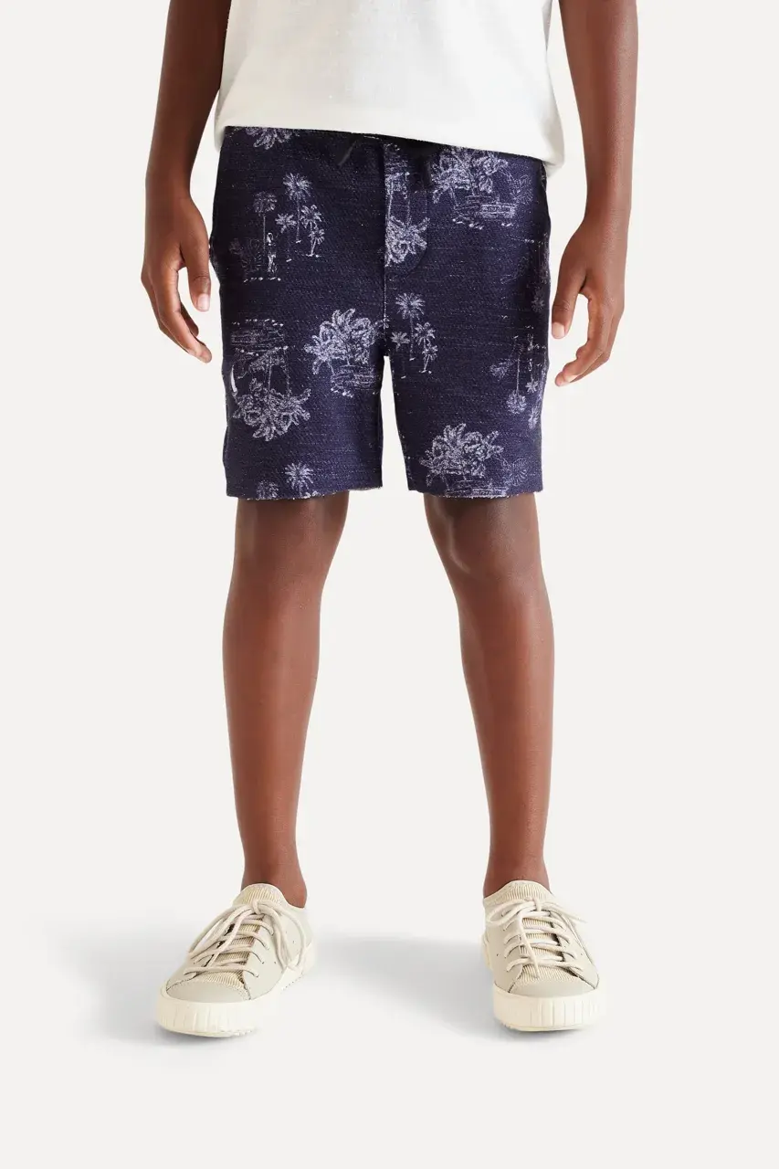 Bermuda Mini Sm Fullprint Hawaian Dream