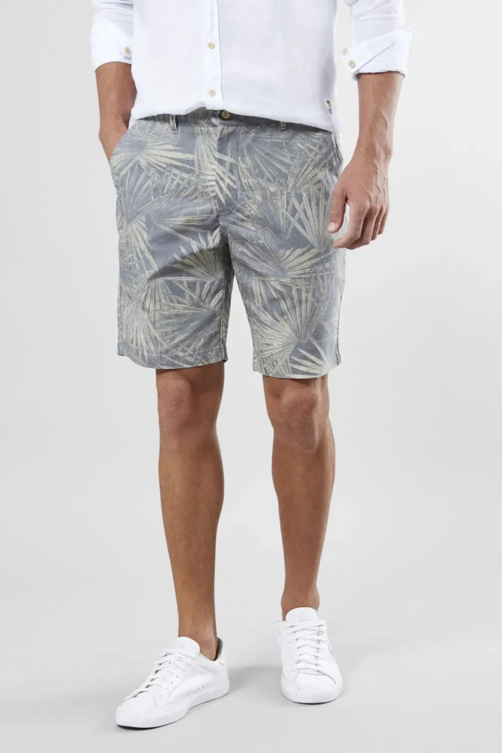 Bermuda RESERVA Estampada Floral Leque — imagem 1